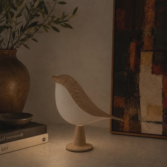 tap head of light bird lamp on/off